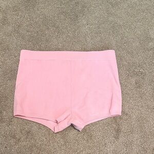 Lovers + Friends Light Pink Athletic Shorts